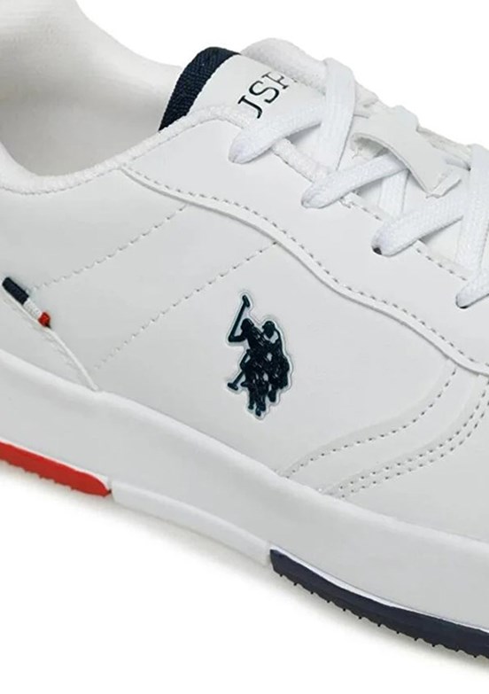US POLO 3W Andreı Wmn 3Pr - A10138988512010 Kadın Beyaz Sneaker Ayakkabı