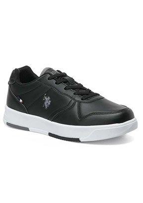 US POLO 3W Drew 3Pr - A10139008112010 Kadın Siyah Sneaker Ayakkabı