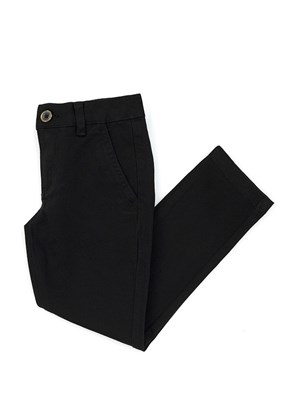 US POLO ASSN Erkek Çocuk Siyah Chino Pantolon