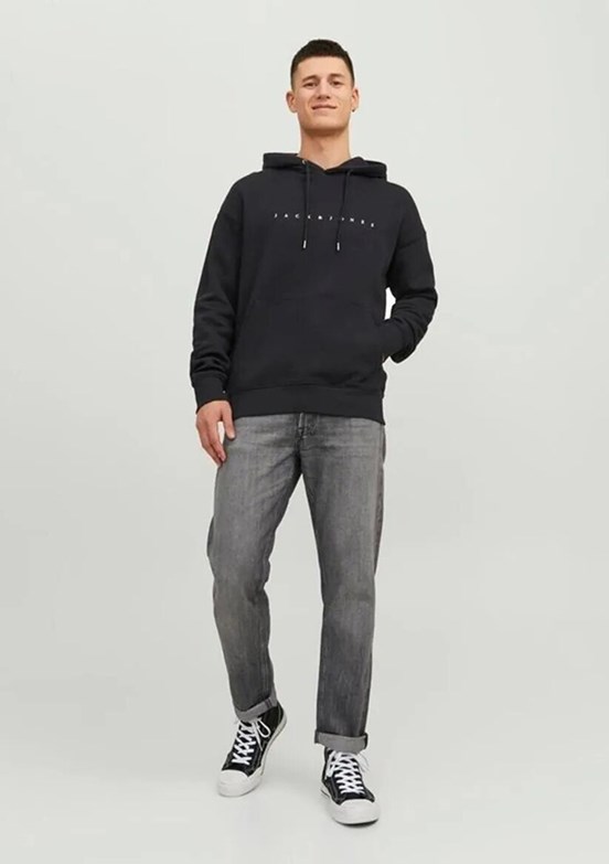 JJESTAR JJ SWEAT HOOD NOOS, M, Siyah