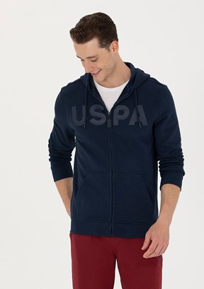 US POLO ASSN Lacivert Erkek Örme Sweatshirt