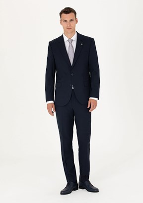 PİERRE CARDİN Lacivert Erkek Slim Takım Elbise