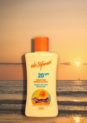 Eda Taşpınar Unisex Beyaz Ten Bronzlaştırıcı Spf 20 Krem (losyon) - 200 Ml