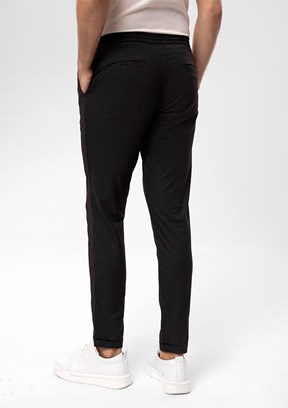 Süvari Siyah Erkek Slim Fit Pantolon