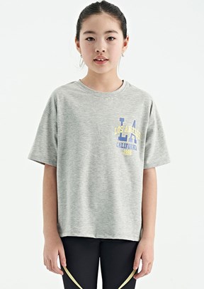 Tommy Life Kız Çocuk O Yaka T-Shirt