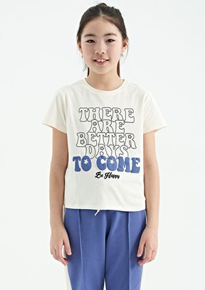 Tommy Life Kız Çocuk O Yaka T-shirt