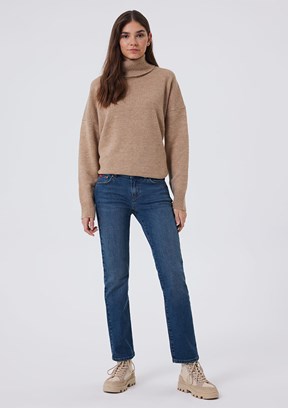Lee Cooper Kadın Straight Jean Pantolon