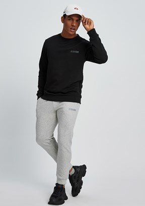 Ellesse Erkek Fermuarsız Kapüşonsuz Sweatshirt