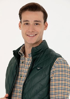 U.S. Polo Assn Erkek Dokuma Yelek