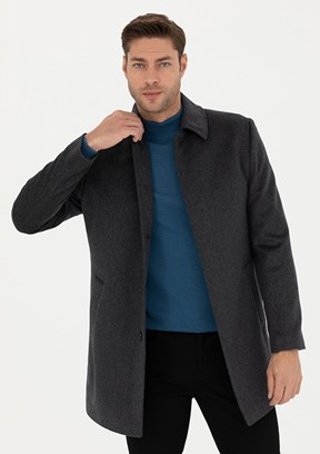 Pierre Cardin Erkek Kaşe Kaban