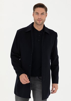 Pierre Cardin Erkek Kaşe Kaban
