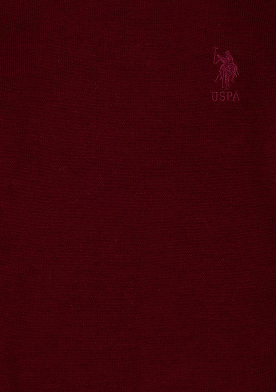 US POLO ASSN Bordo Erkek Çocuk Basic Kazak