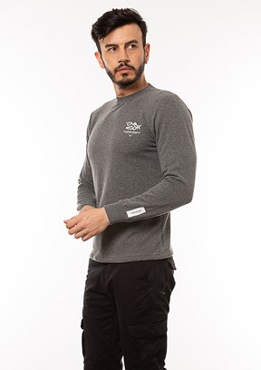 Cazador Antrasit Erkek 3 İplik Sweatshirt