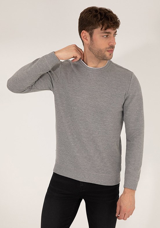 Pierre Cardin Erkek Örme Sweatshirt
