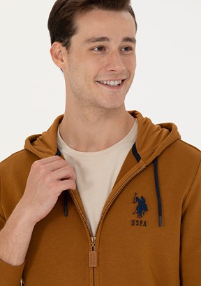 U.S. Polo Assn Erkek Kapüşonlu Sweatshirt