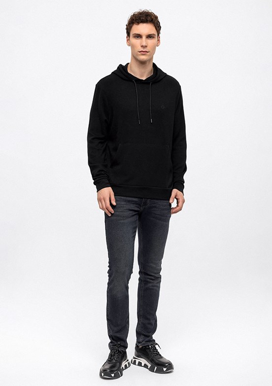 Back & Bond Erkek Triko Sweatshirt