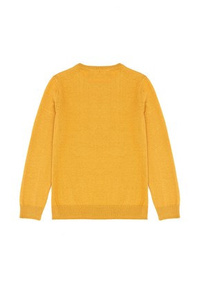 US POLO ASSN Erkek Çocuk Sarı Basic Kazak