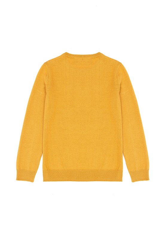 US POLO ASSN Erkek Çocuk Sarı Basic Kazak