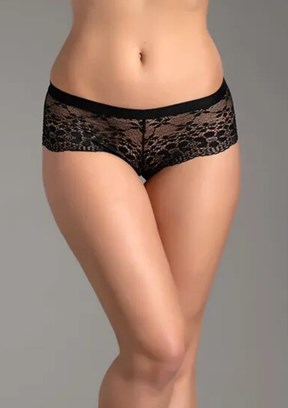 New Panty Siyah Kadın Brazilian Külot