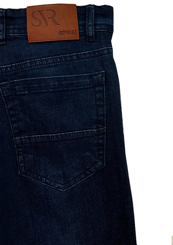 Süvari Lacivert Erkek Slim Jean Pantolon