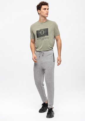 BACKANDBOND Gri Erkek Jogger Pantolon