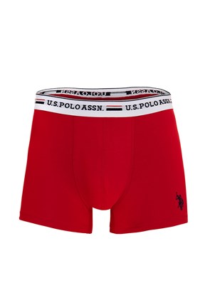 US POLO ASSN Kırmızı Erkek Boxer