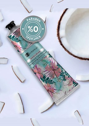 DR BOTANICALS Unisex Hindistan Cevizi ve Tahiti Gardenyalı Canlandırıcı El Kremi 50 ml