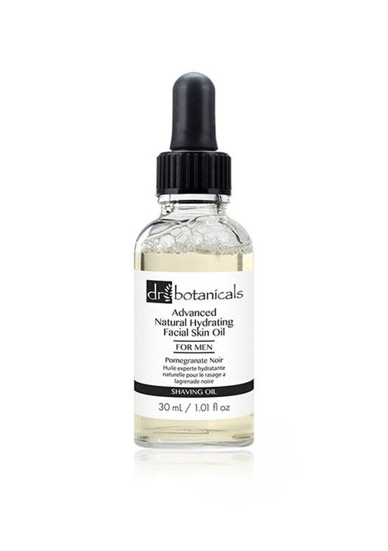 DR BOTANICALS Yoğun Narlı Doğal Yüz Cilt Yağı Erkekler İçin 30 ml