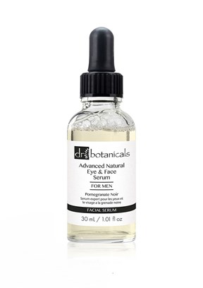 DR BOTANICALS Yoğun Narlı Doğal Göz ve Yüz Serumu Erkekler İçin 30 ml