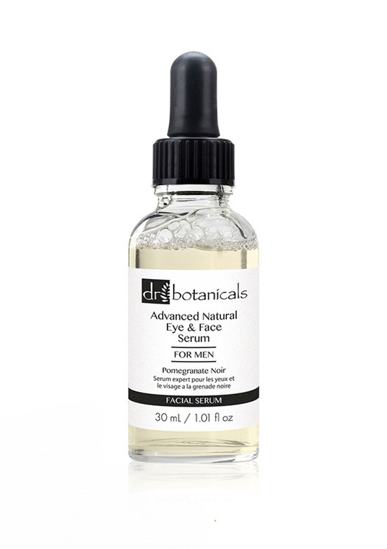 DR BOTANICALS Yoğun Narlı Doğal Göz ve Yüz Serumu Erkekler İçin 30 ml