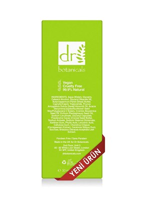 DR BOTANICALS Unisex Lahanalı Besleyici Ve Nemlendirici Gündüz Kremi 30 Ml