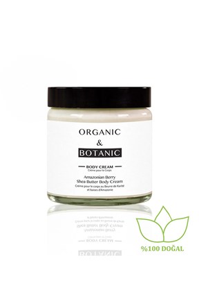 DR BOTANICALS Unisex Amazon Böğürtleni ve Shea Yağlı Vücut Kremi 100 ml