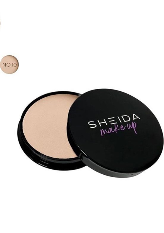 Sheida Kadın Sılken Powder Matte Makeup No:10 Pudra