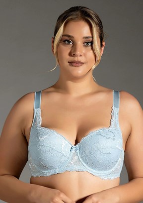 NEW BRA Mavi Kadın Desteksiz Sütyen