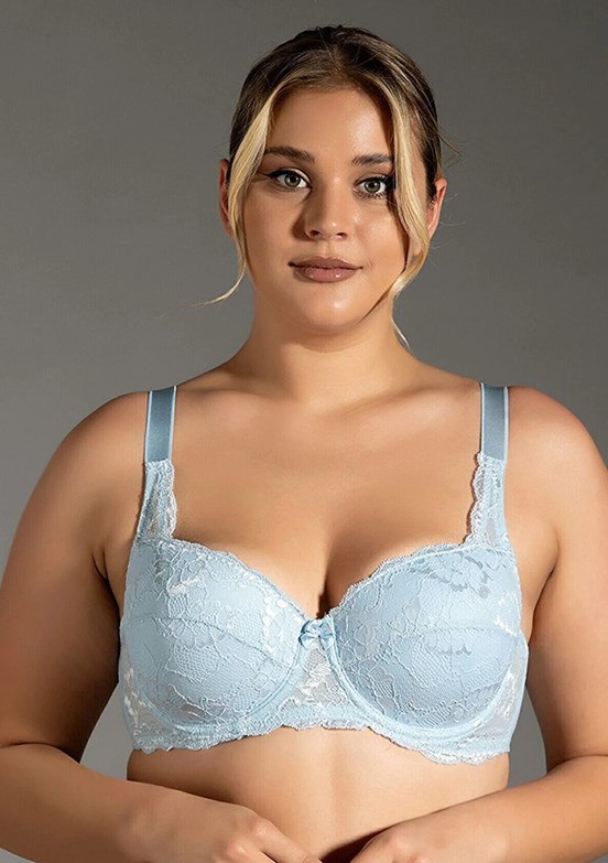 NEW BRA Mavi Kadın Desteksiz Sütyen