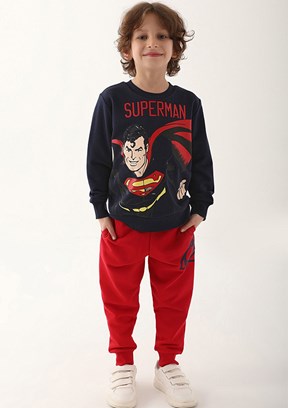 Superman Erkek Çocuk Eşofman Takımı
