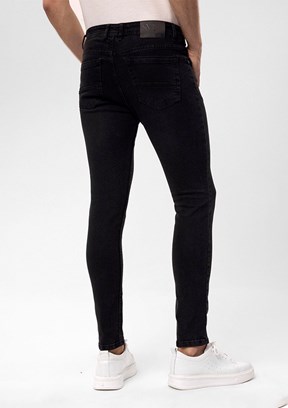 Süvari Siyah Erkek Ultra Slim Pantolon