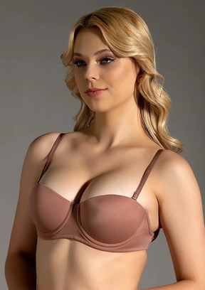 NEW BRA - 3383150000 Kadın Kahverengi Sütyen