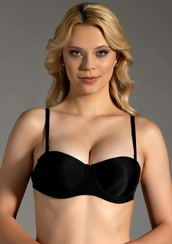 NEW BRA - 3383150000 Kadın Siyah Sütyen