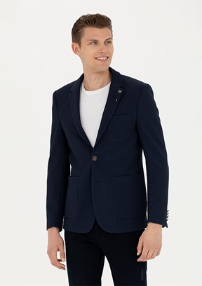 U.S. Polo Assn Erkek Dokuma Ceket