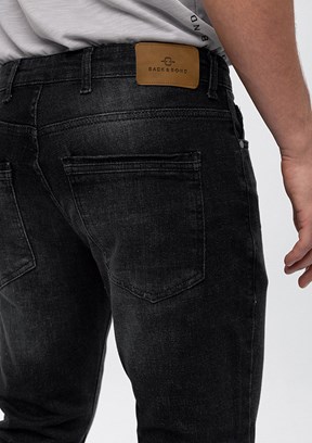 BACKANDBOND Antrasit Erkek Slim Pantolon