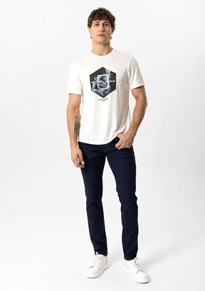 BACKANDBOND Lacivert Erkek Regular Jean Pantolon
