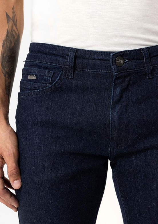 BACKANDBOND Lacivert Erkek Regular Jean Pantolon