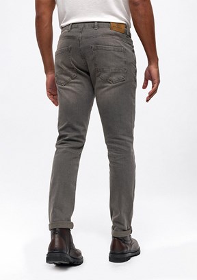 BACKANDBOND Gri Erkek Slim Pantolon