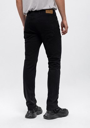 BACKANDBOND Siyah Erkek Slim Pantolon