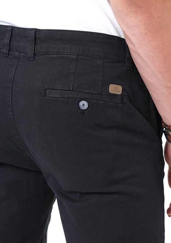 BACKANDBOND Siyah Erkek Chino Pantolon
