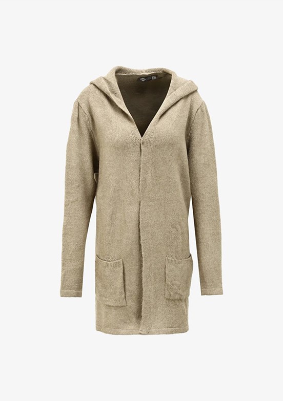 LEE COOPER Bej Kadın Triko Hırka