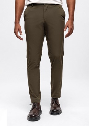 BACKANDBOND Yeşil Erkek Normal Bel Pantolon