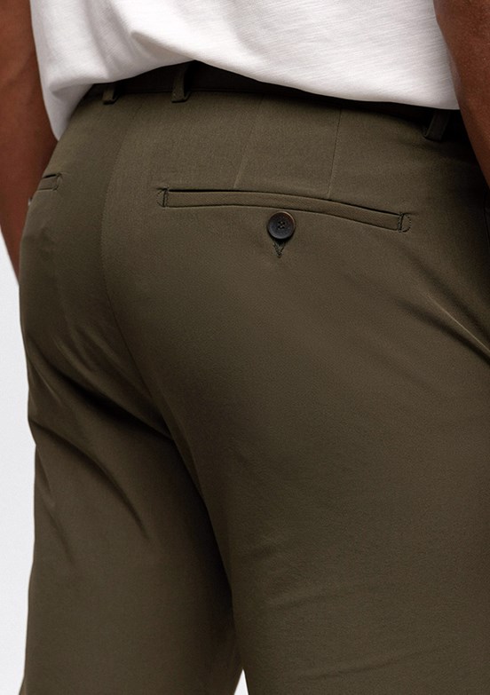 BACKANDBOND Yeşil Erkek Normal Bel Pantolon