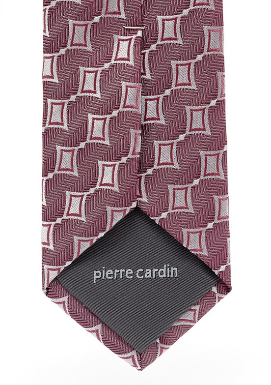 PİERRE CARDİN Bordo Erkek Kravat